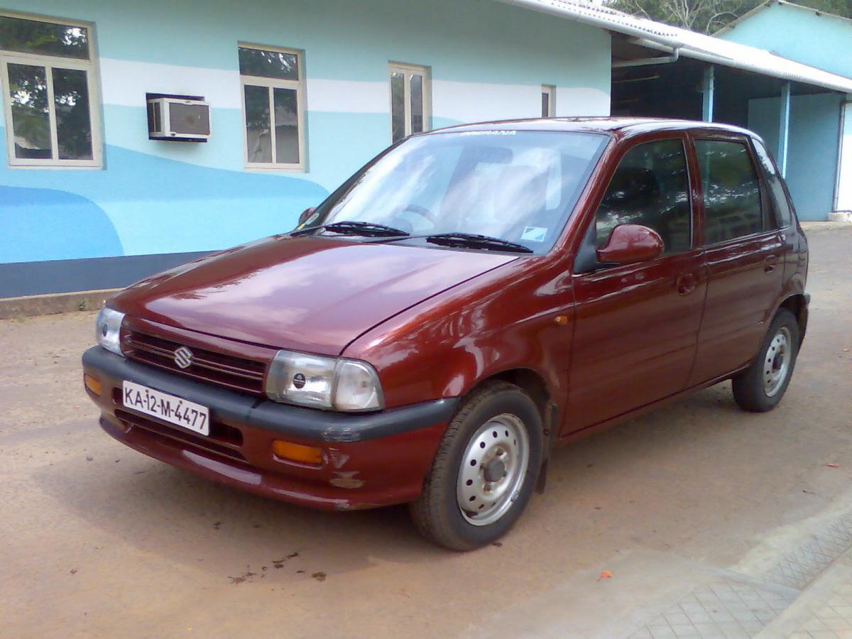 Maruti Zen technical specifications and fuel economy